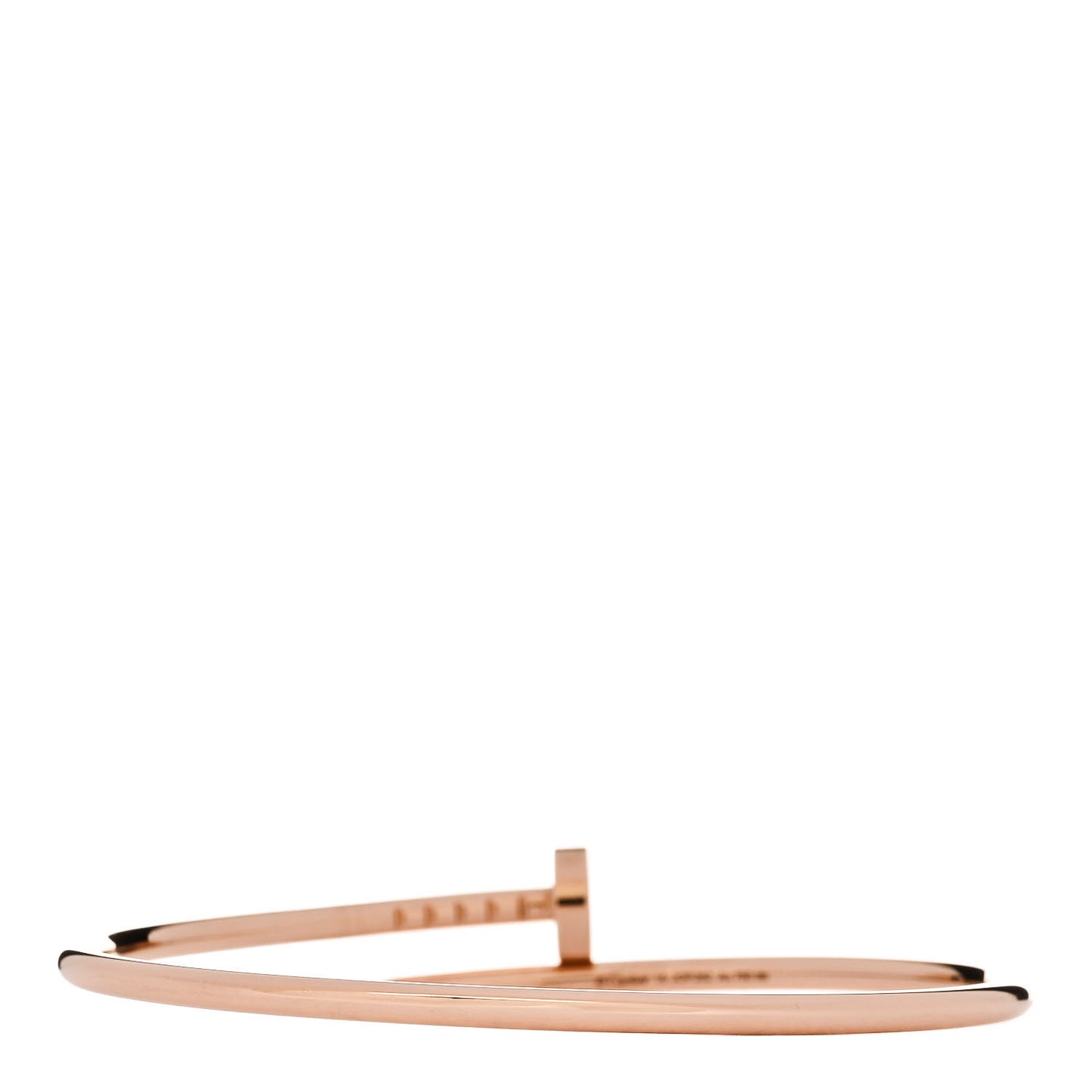 18K Pink Gold Small Juste Un Clou Bracelet 16