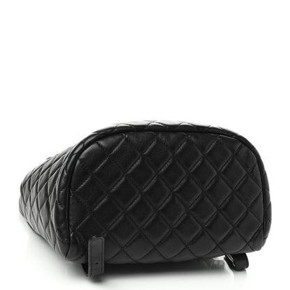 Chanel Lambskin Quilted Small Urban Spirit Backpack Black 4 of 9