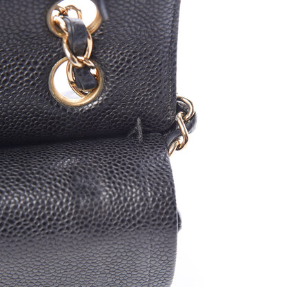 Chanel Caviar Quilted Small Double Flap Black 32 of 32
