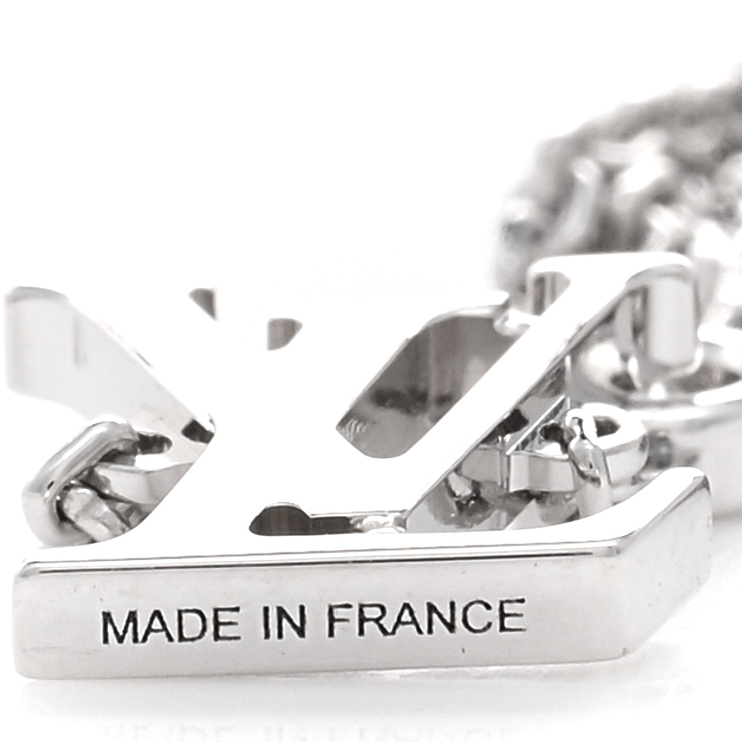 Louis Vuitton 18K White Gold Diamond Idylle Blossom LV Pendant Necklace 4 of 4