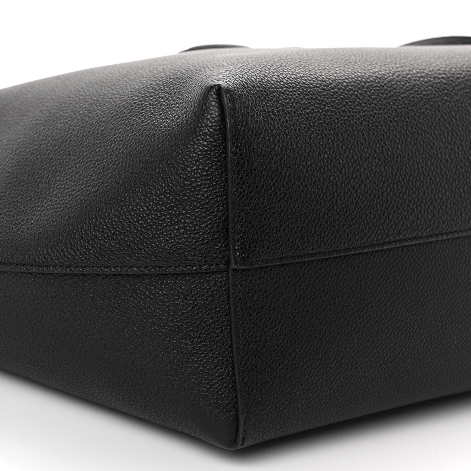 Celine Grained Calfskin Triomphe Medium Cabas Anais Black 8 of 9