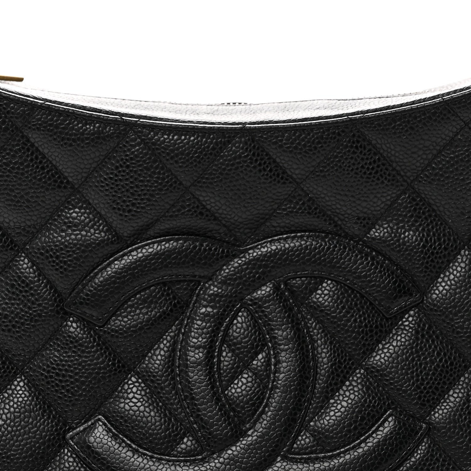 Chanel Caviar Quilted Timeless CC Shoulder Bag Black 8 of 10