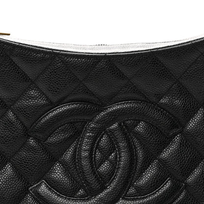 Chanel Caviar Quilted Timeless CC Shoulder Bag Black 8 of 10