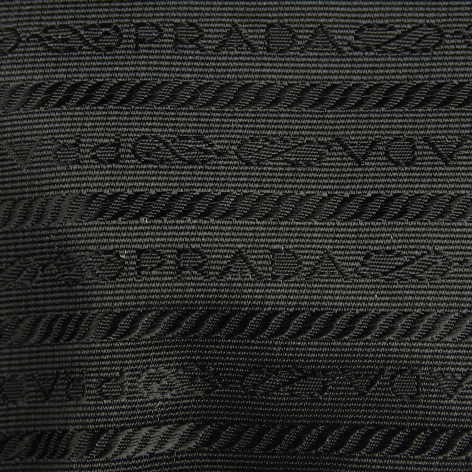 Prada Tessuto Nylon Rose Shop Shoulder Bag Black Rosso 8 of 8