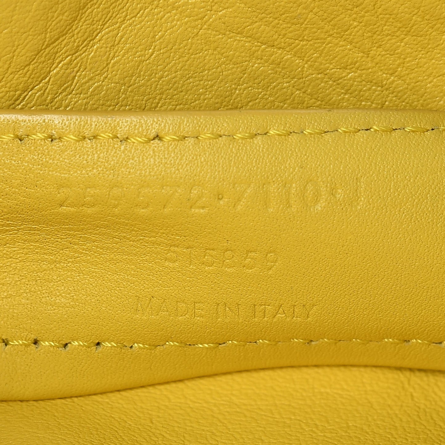 Supple Calfskin Papier Ledger Zip Around Tote Jaune Soleil