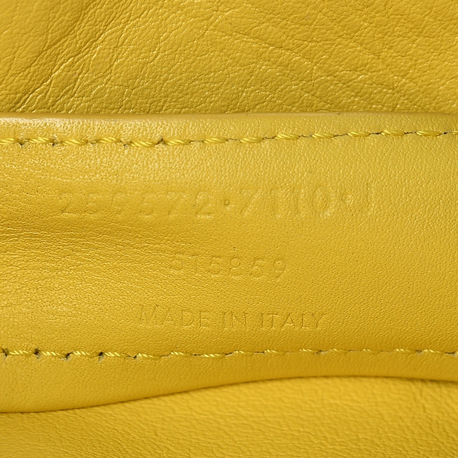 Balenciaga Supple Calfskin Papier Ledger Zip Around Tote Jaune Soleil 7 of 13