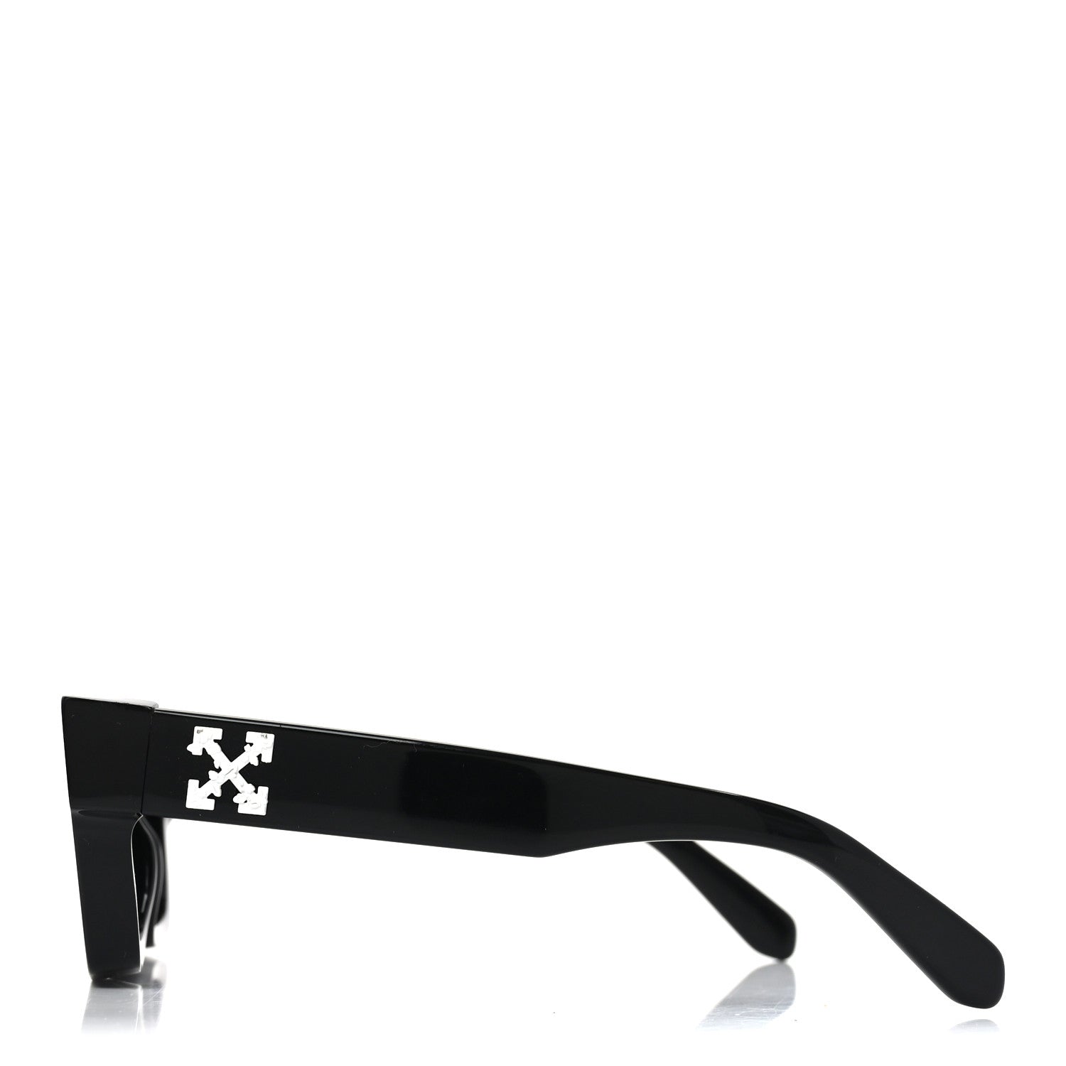 Off-White Acetate Square Sunglasses OERI008 Black 3 of 6