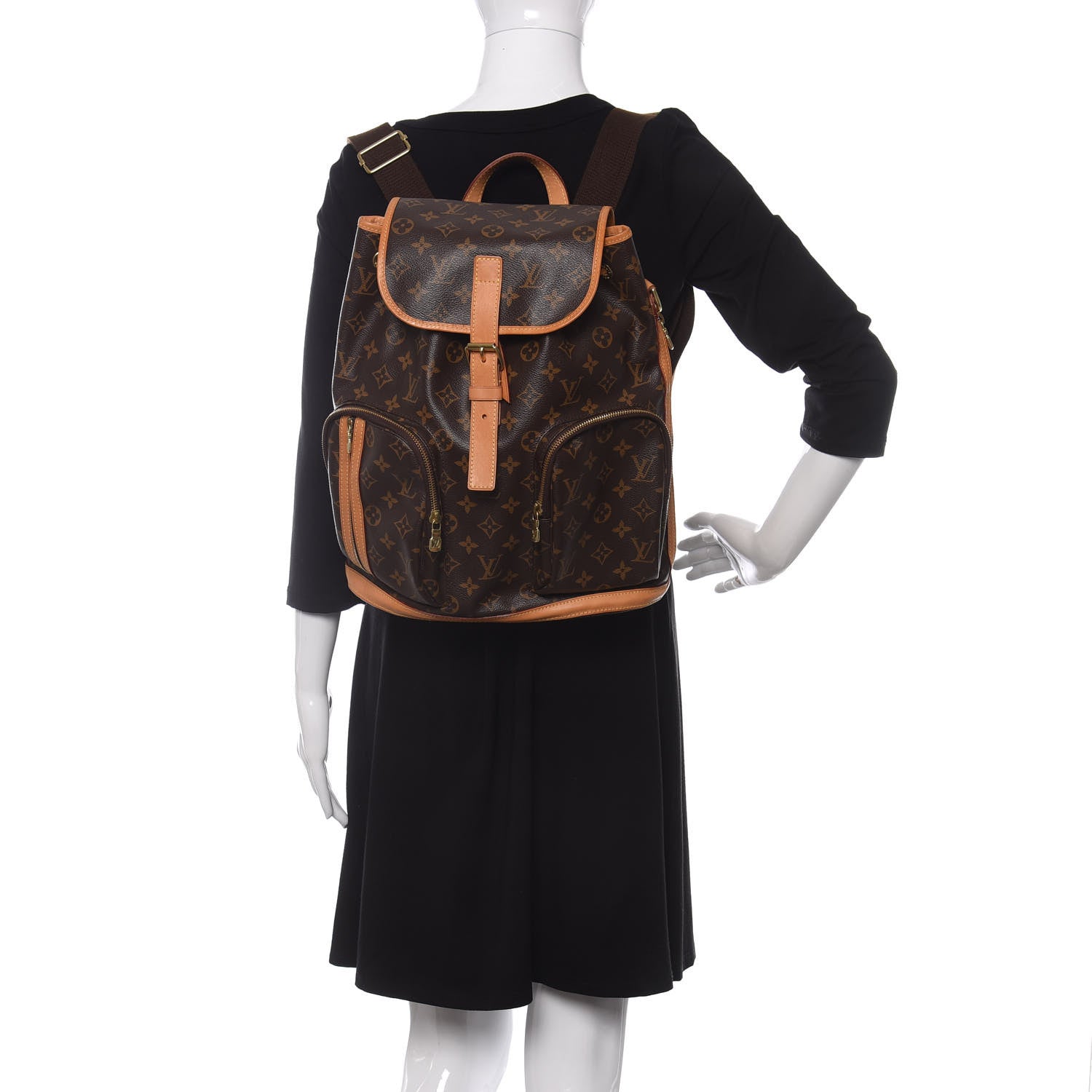 Louis Vuitton Monogram Bosphore Backpack 2 of 10