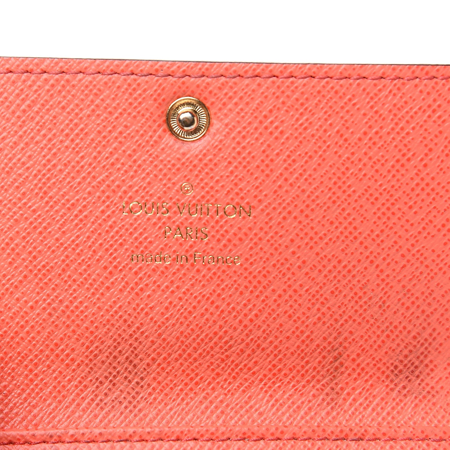 Monogram 6 Key Multicles Holder Poppy
