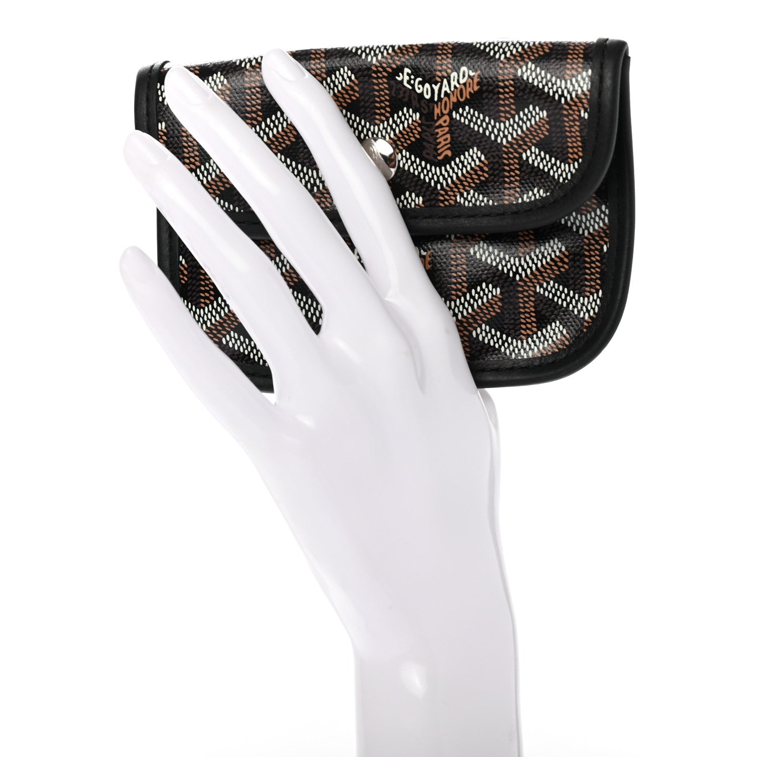 Goyard Goyardine Mini Anjou Pouch Black 2 of 6