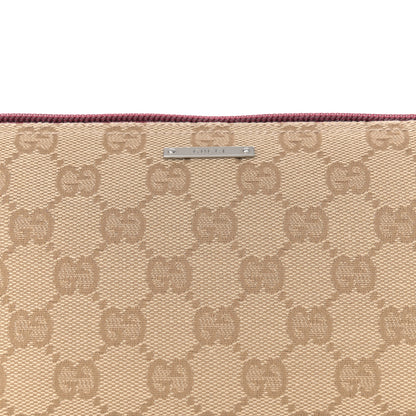 Gucci Monogram Boat Pochette Dark Pink 8 of 11