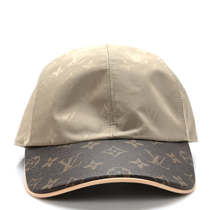Louis Vuitton Polyester Silk Monogram LV Get Ready Cap L Beige 2 of 7