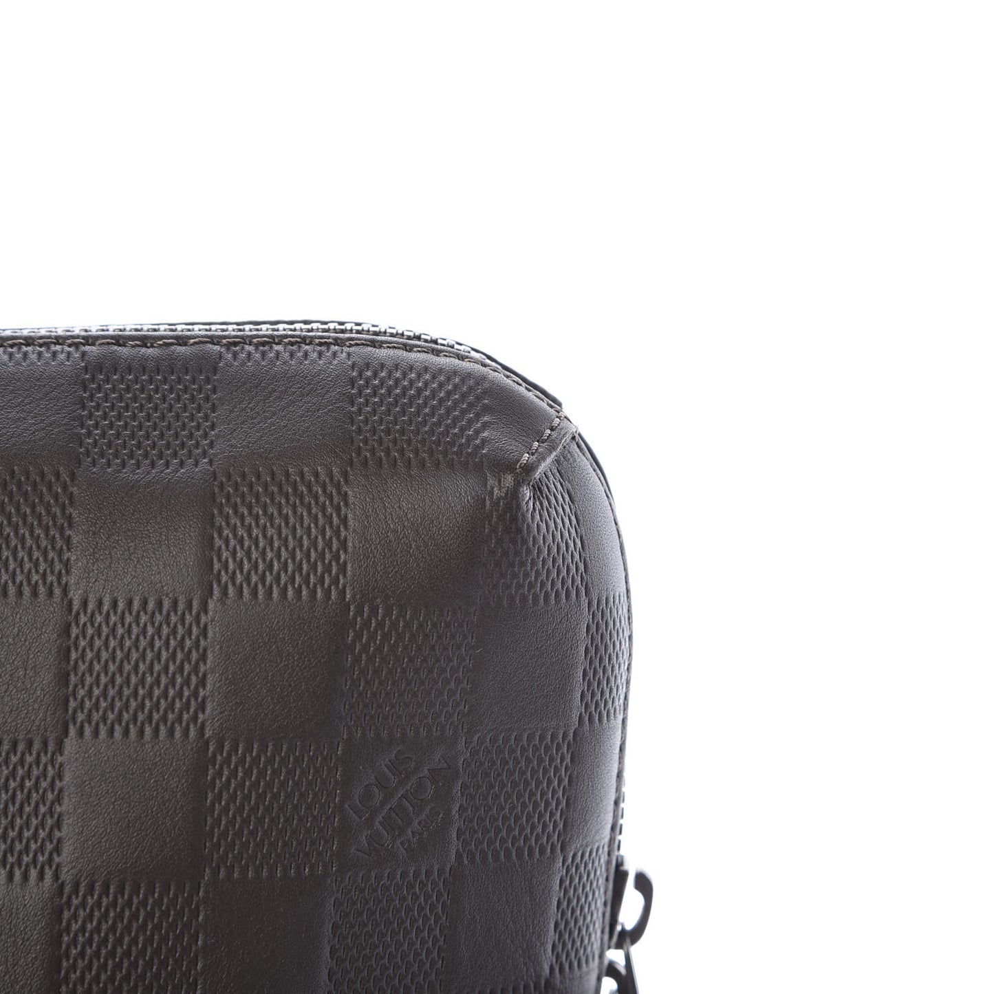 Damier Infini Porte-Documents Jour Granit