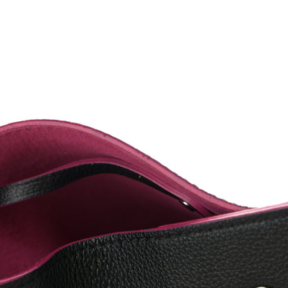 Louis Vuitton Calfskin Lockme Bucket Black 11 of 12