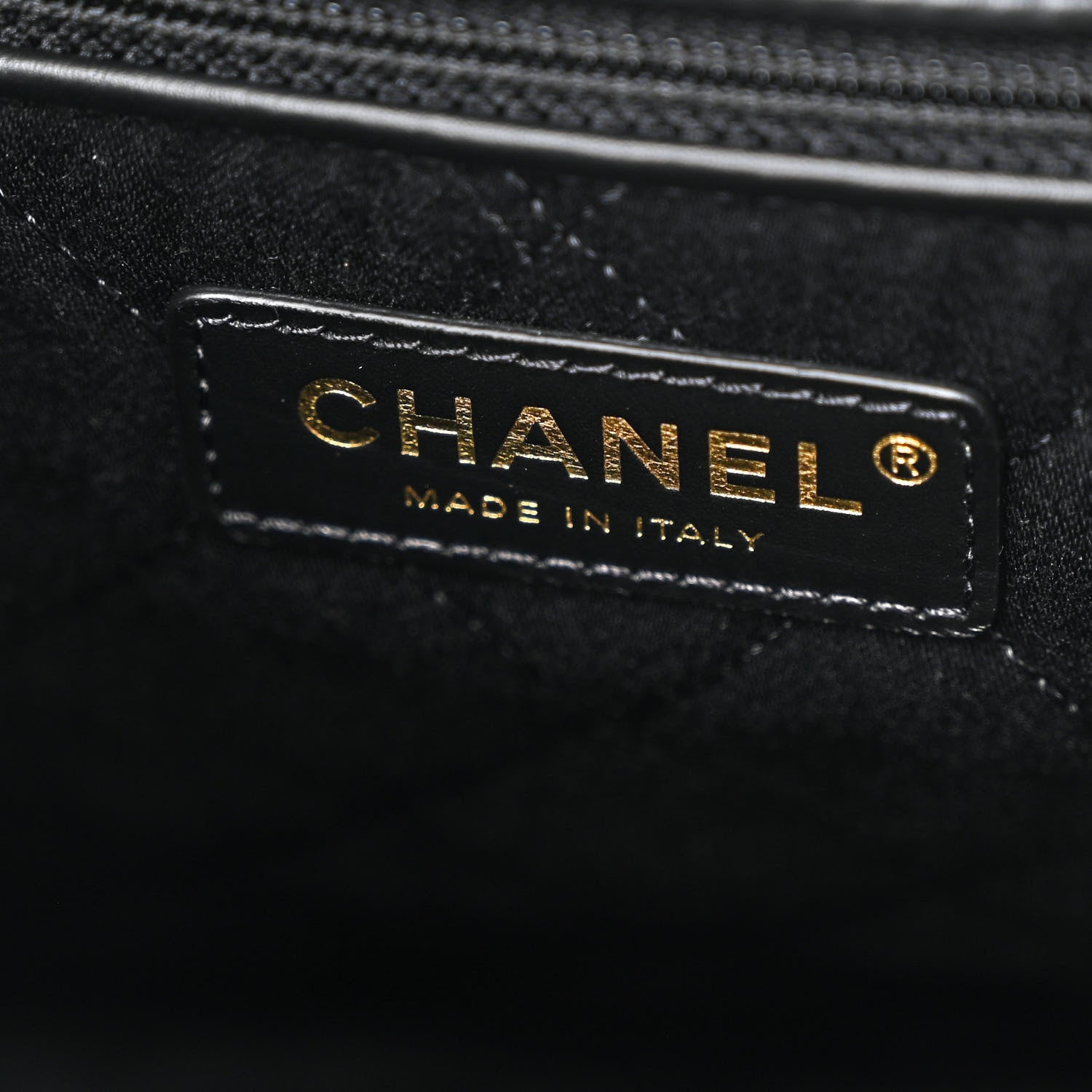 Chanel Shiny Calfskin Quilted Small Chanel 22 Black 8 of 12