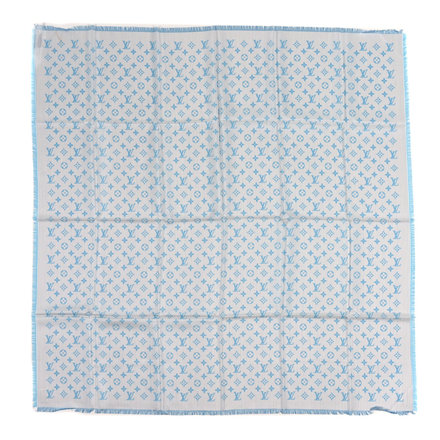 Silk Sur Mesure Shawl Blue