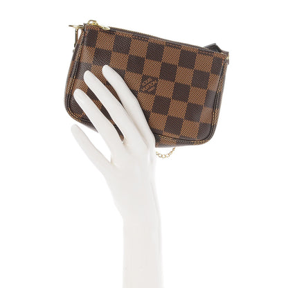 Louis Vuitton Damier Ebene Mini Pochette Accessories 2 of 7