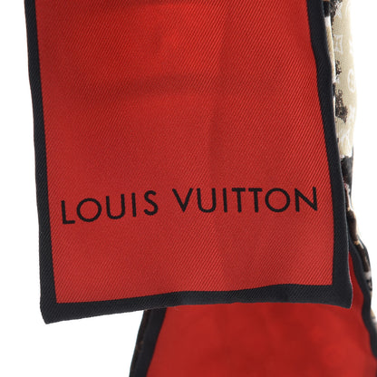 Louis Vuitton Silk Monogram Trunks Bandeau Brown 3 of 5