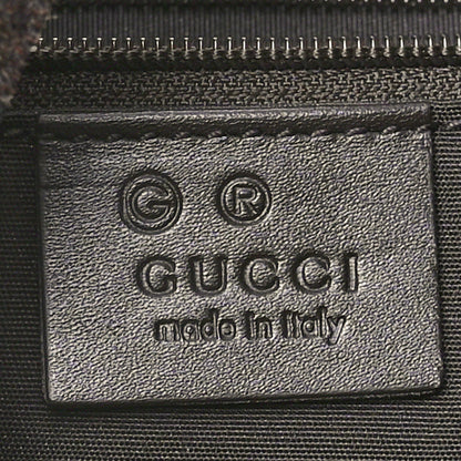 Gucci Monogram Hobo Dark Brown 6 of 10
