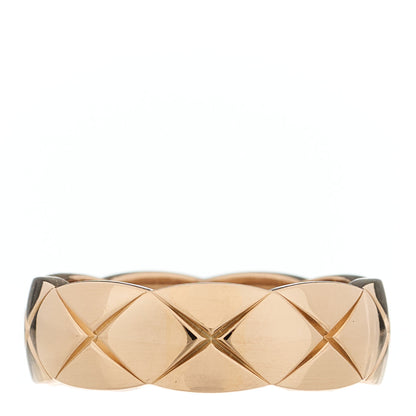 Chanel 18K Beige Gold Small Coco Crush Ring 57 8 1 of 6