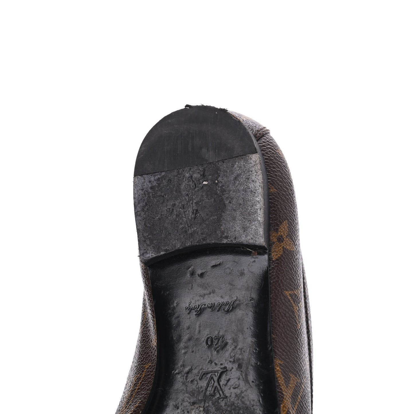 Monogram Upper Case Flat Loafer 40