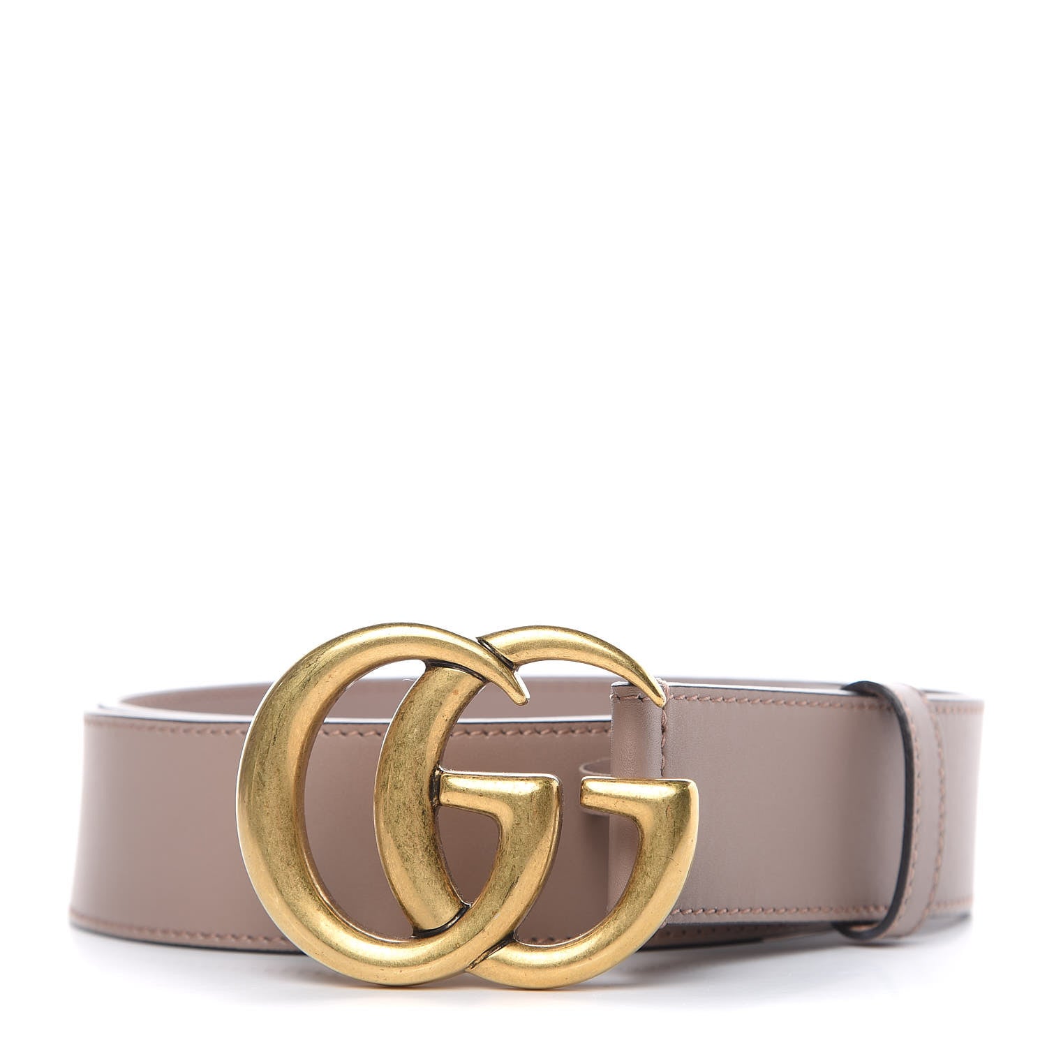 Gucci Calfskin Double G 40mm Belt 85 34 Porcelain Rose 1 of 6