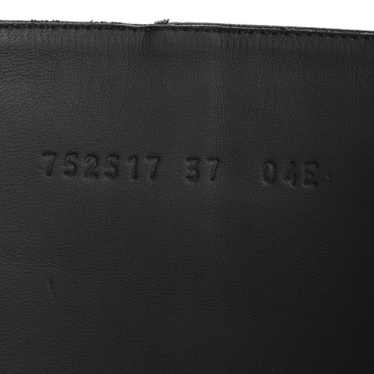 Gucci Calfskin Over The Knee Boots 37 Black 8 of 11