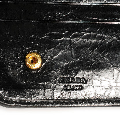 Prada Sequin Camouflage Continental Wallet Mimetico 8 of 8