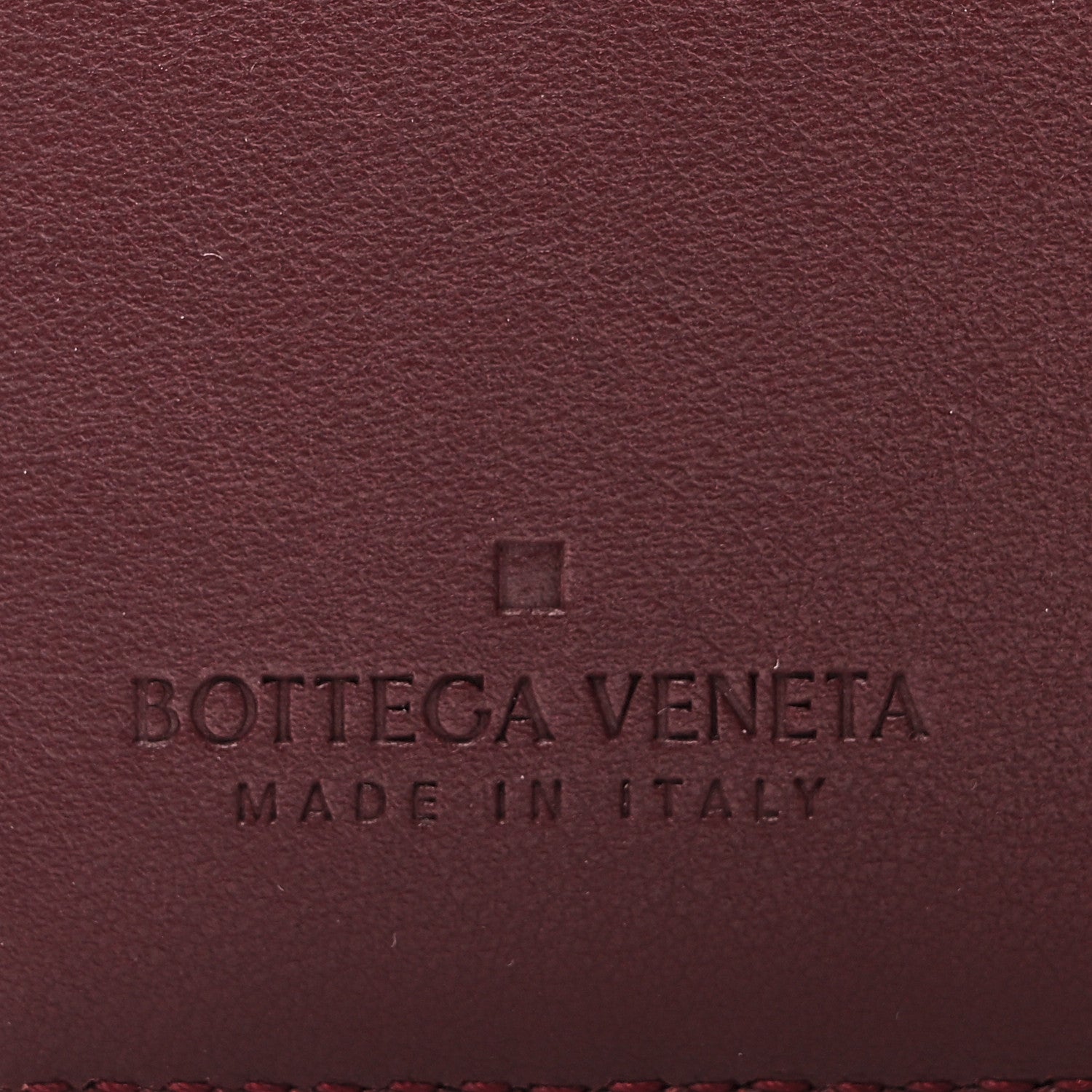 Bottega Veneta Nappa Intrecciato Passport Case Bordeaux 6 of 8