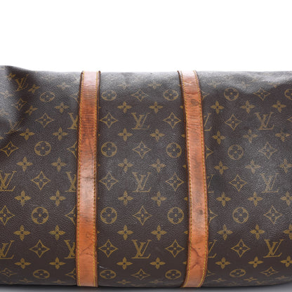 Louis Vuitton Monogram Keepall Bandouliere 55 28 of 31