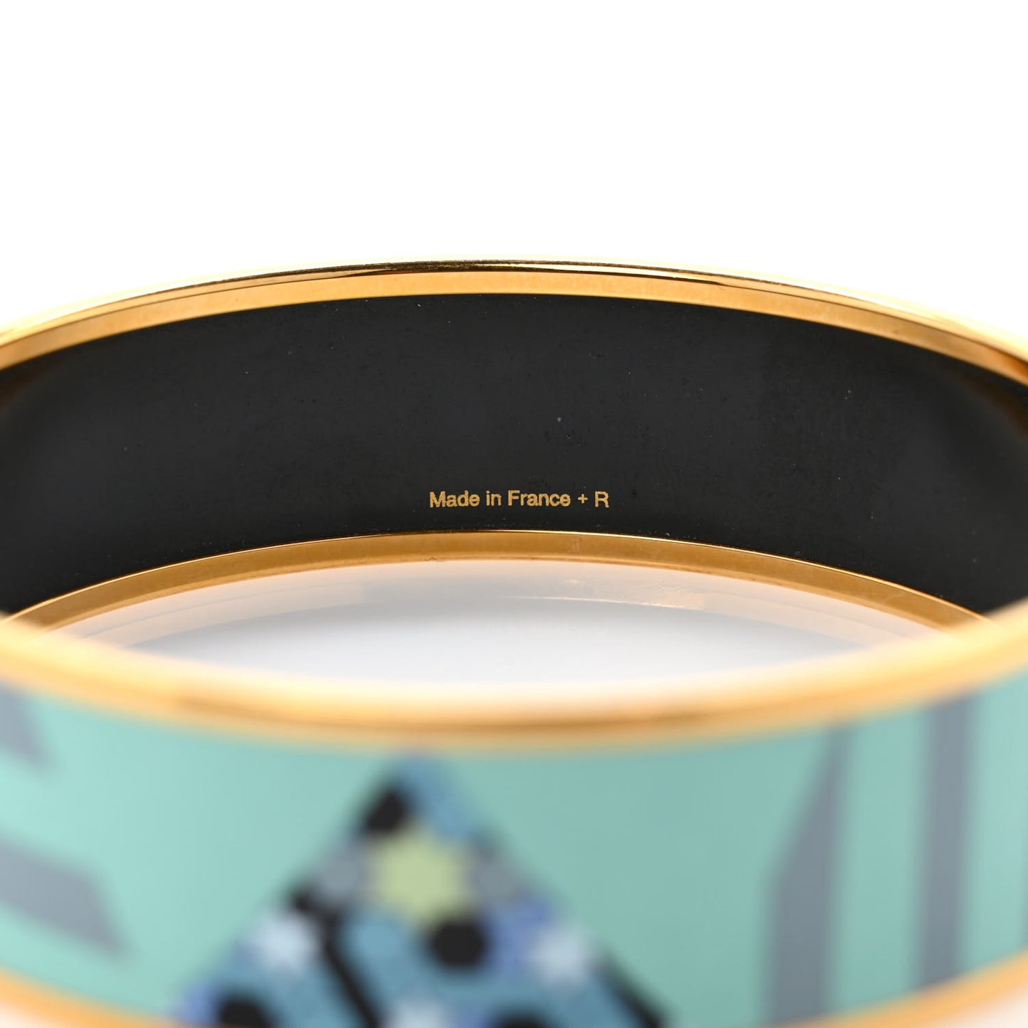 Enamel Printed Wide Bracelet 62