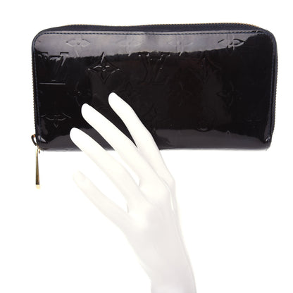 Louis Vuitton Vernis Zippy Wallet Blue Infini 2 of 7