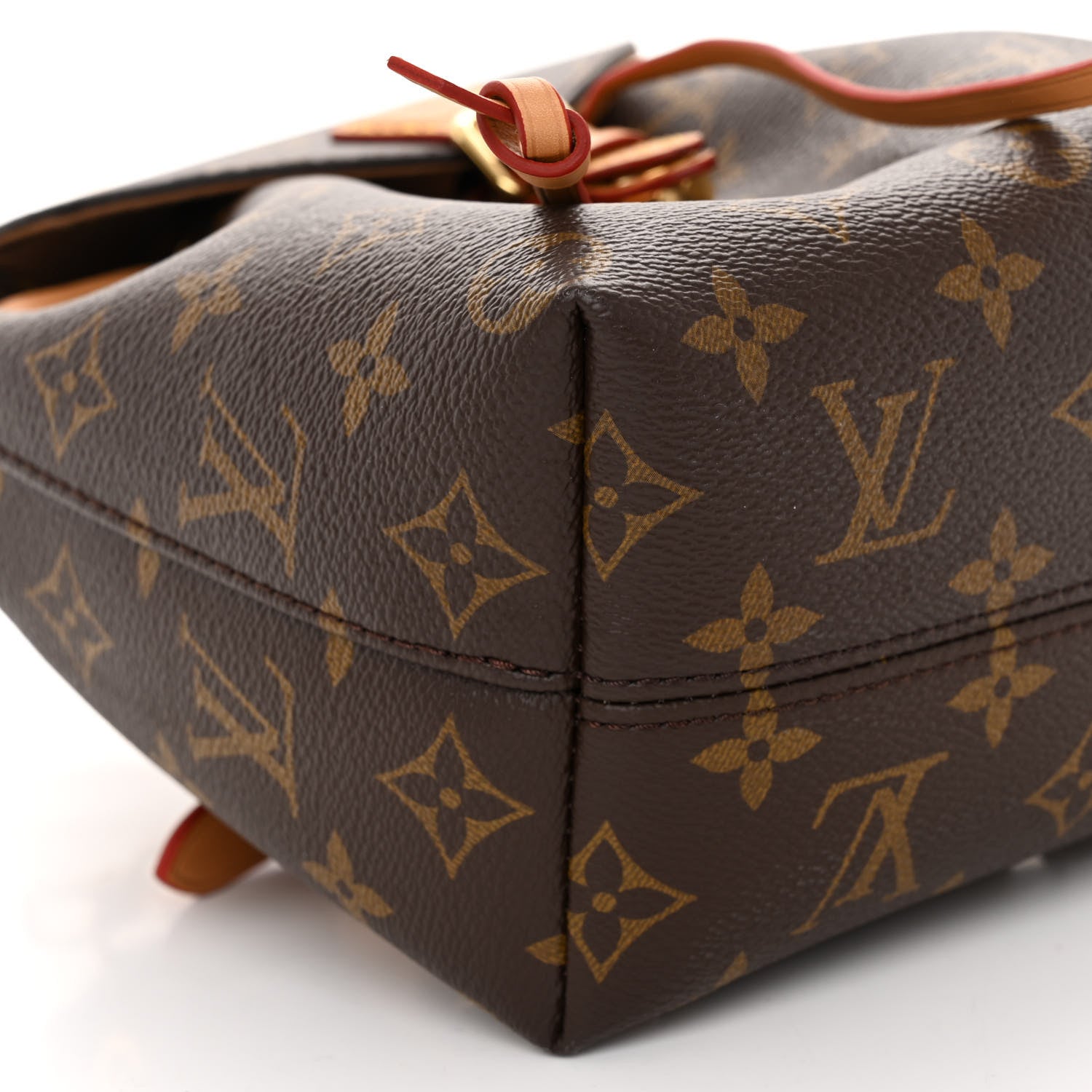 Louis Vuitton LOUIS VUITTON Monogram Montsouris BB Backpack Natural 9 of 10
