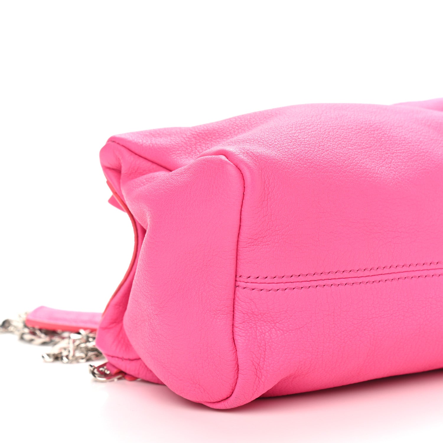 Givenchy Sugar Goatskin Mini Chain Pandora Hot Pink 8 of 10