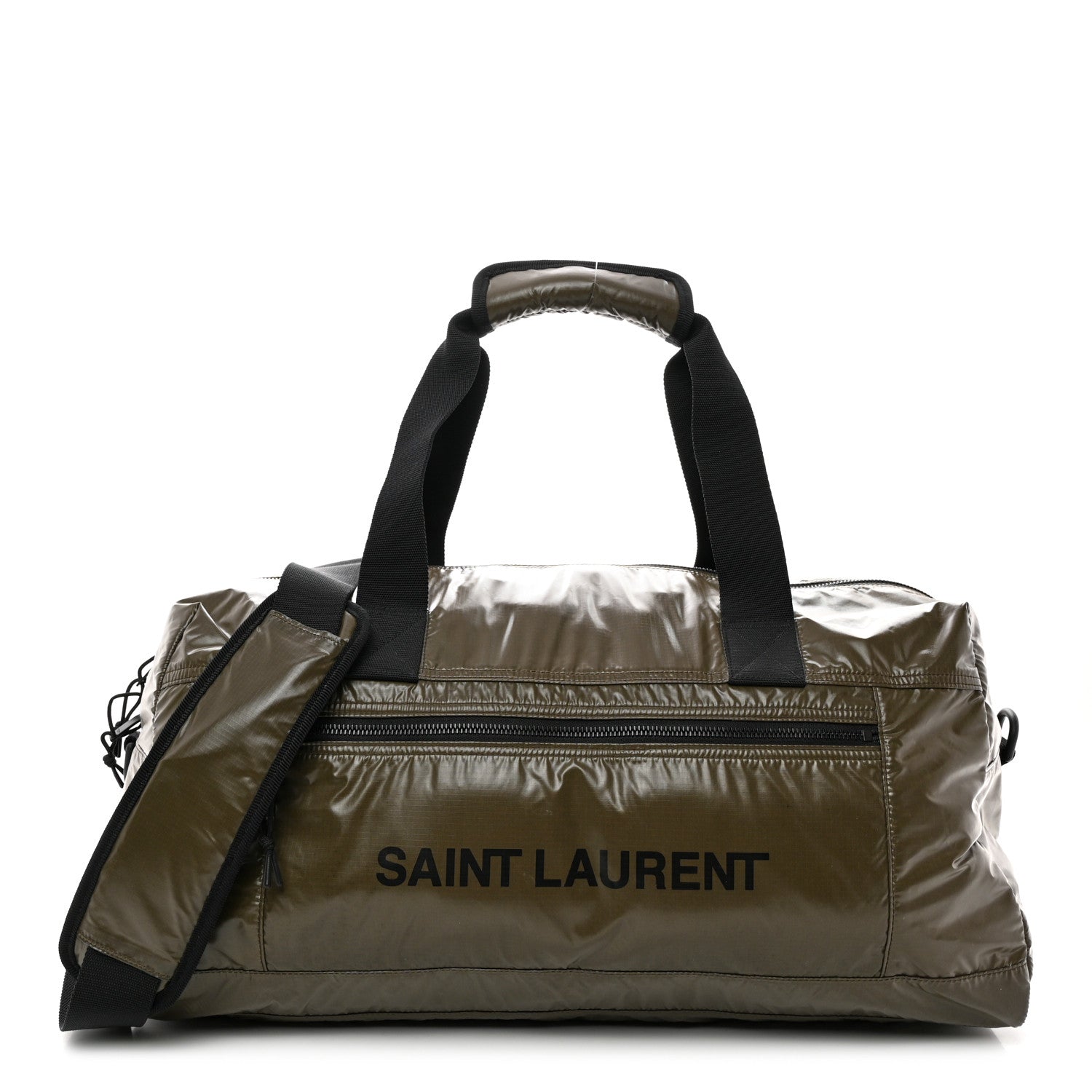 Saint Laurent Nylon Nuxx Ripstop Duffle Khaki 1 of 8
