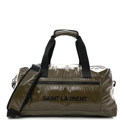 Saint Laurent Nylon Nuxx Ripstop Duffle Khaki 1 of 8