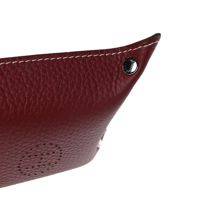 Hermes Taurillon Clemence Mises et Relances Change Tray Rouge H 6 of 10