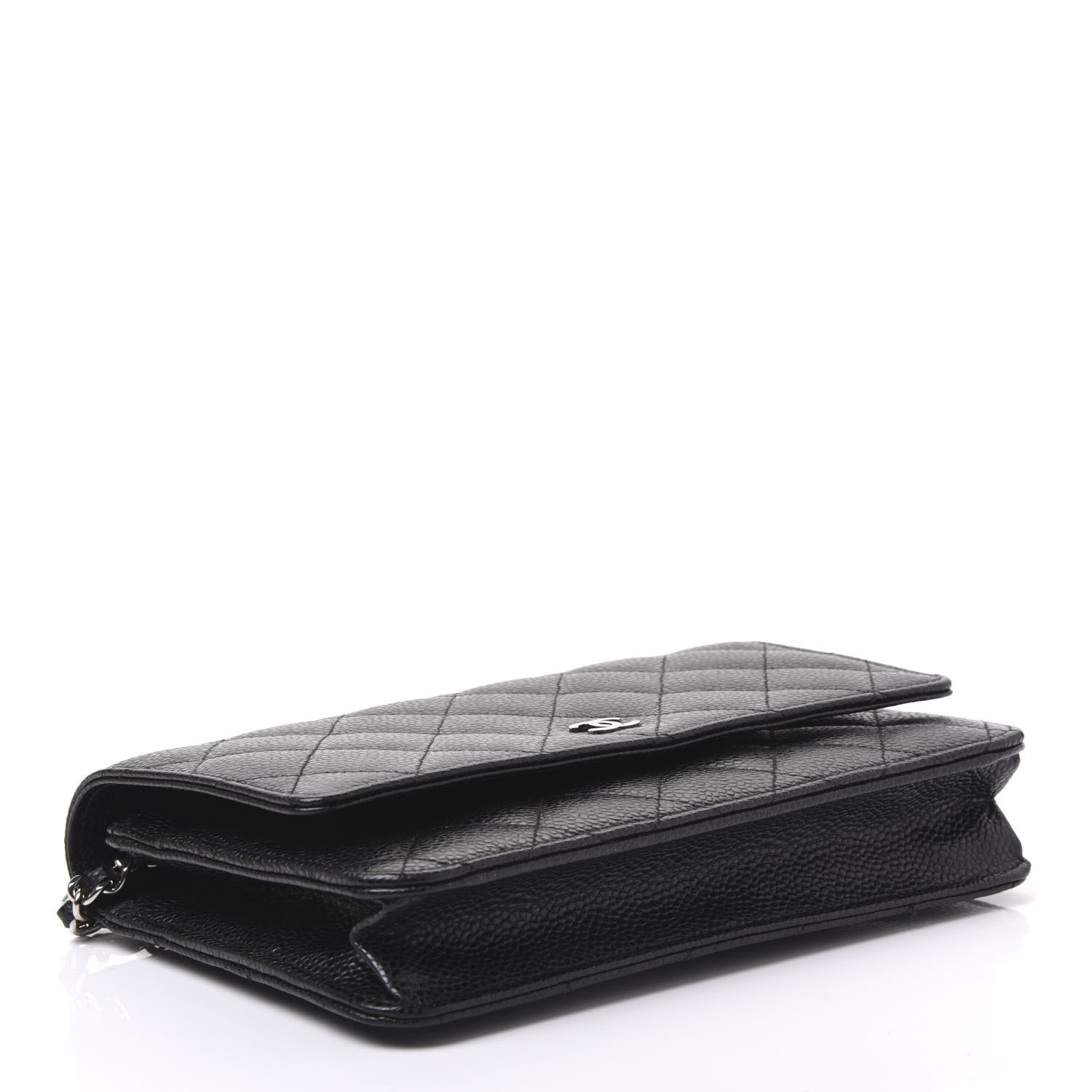 Chanel Caviar Quilted Wallet On Chain WOC Black 3 of 11