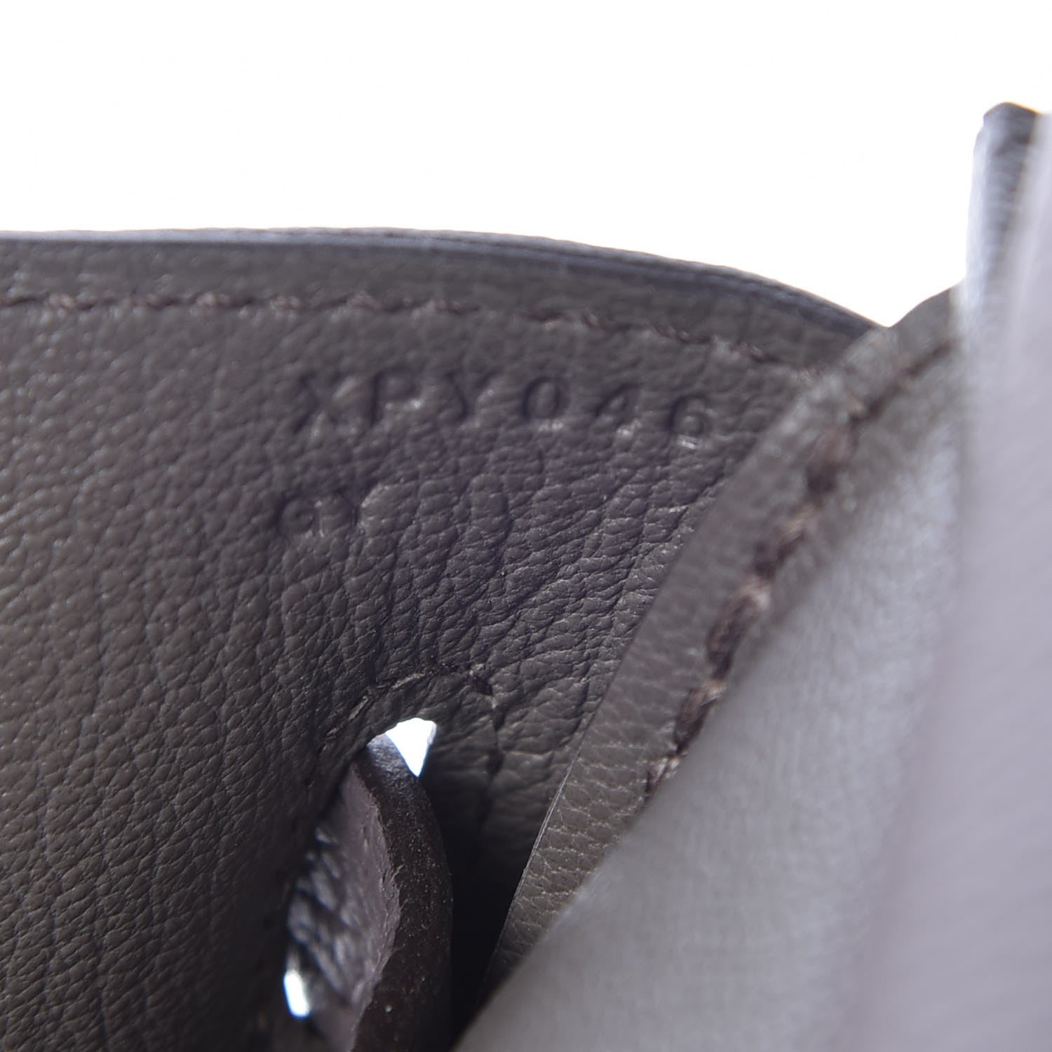 Hermes Togo Birkin 35 Etain 7 of 8