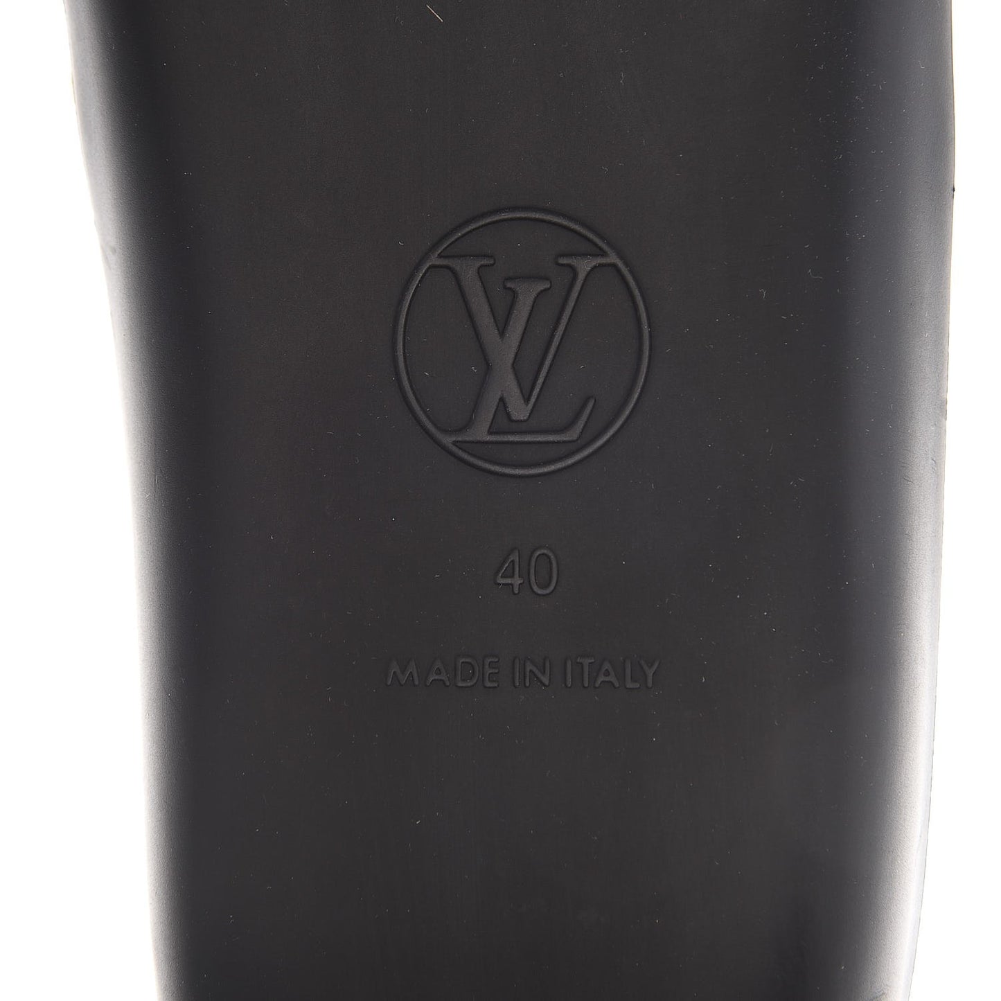 Calfskin Monogram Eldorado Flat Mules 40 Black