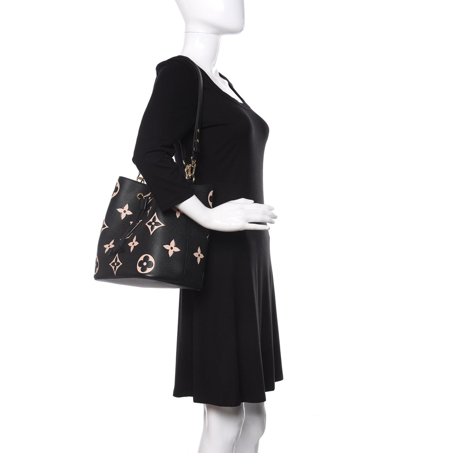 Empreinte Monogram Giant Neonoe MM Black Beige