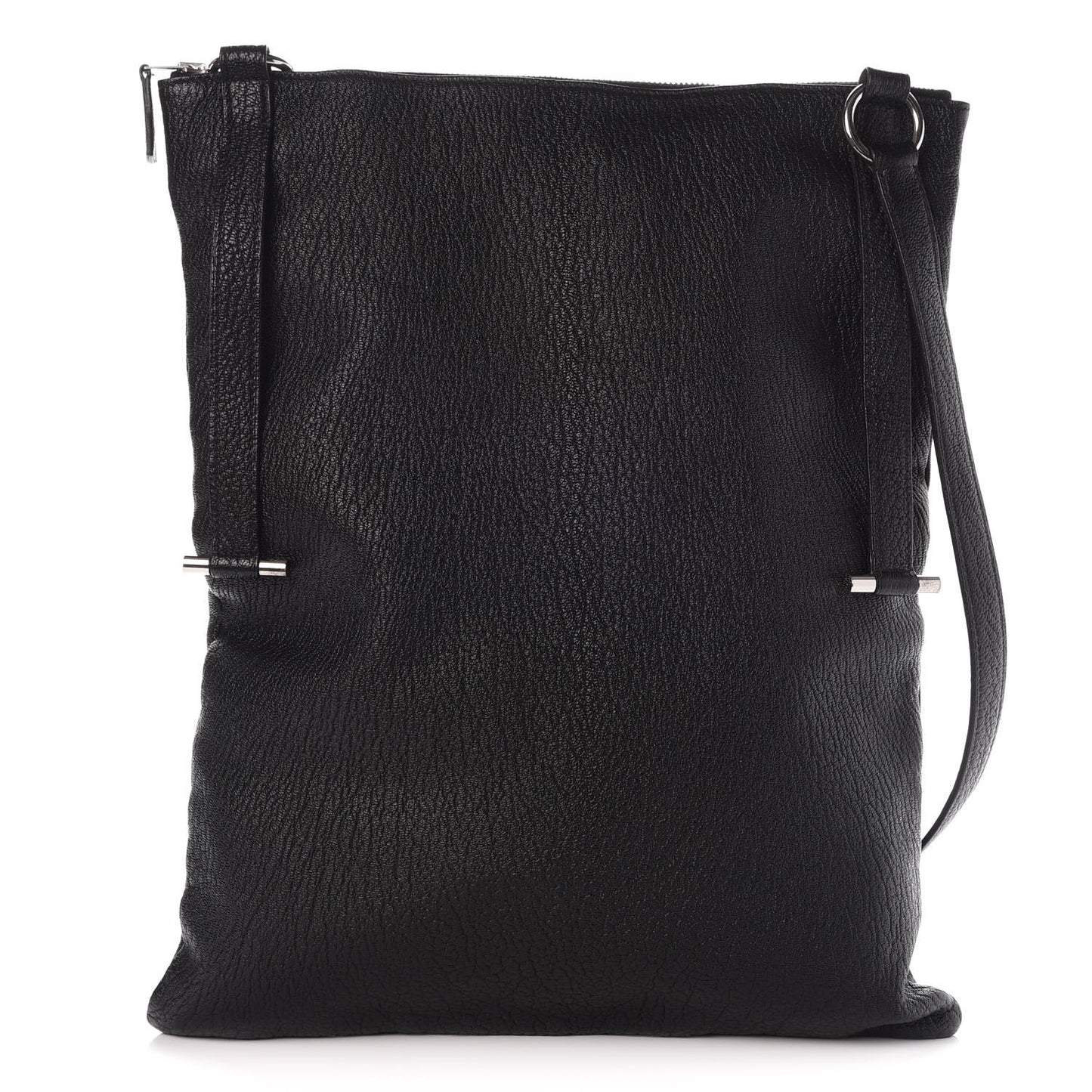 Chevre De Coromandel Shoulder Bag Black