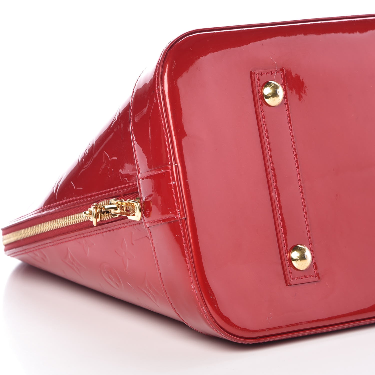 Louis Vuitton Vernis Alma GM Pomme D'Amour 9 of 14