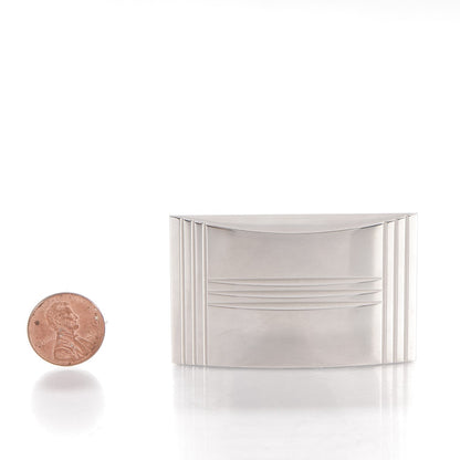 Hermes Palladium 32mm Depart H Belt Buckle 2 of 5