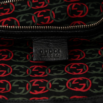 Gucci Calfskin Large Britt Shoulder Bag Black 6 of 11