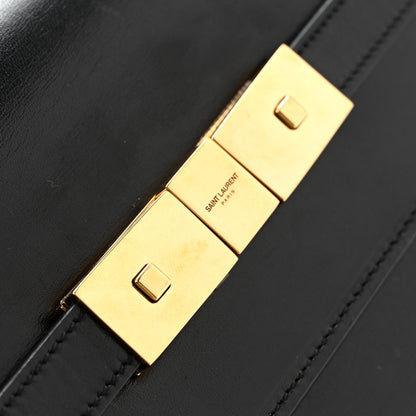 Saint Laurent Smooth Calfskin Manhattan Shoulder Bag Black 13 of 15