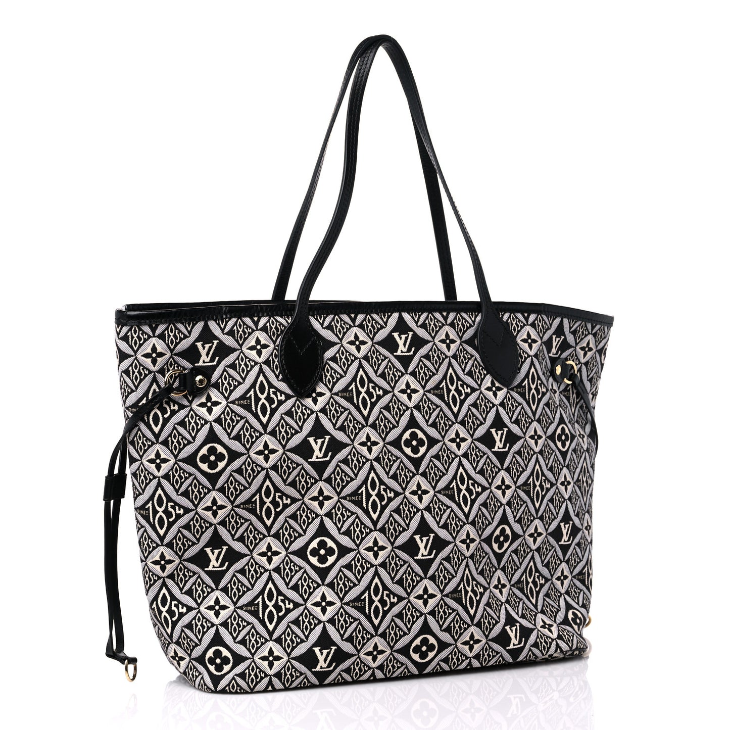 Jacquard Since 1854 Neverfull MM Grey