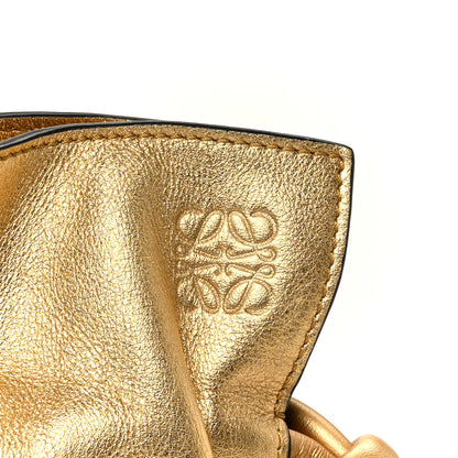 Loewe Metallic Lambskin Medium Flamenco Knot Gold 8 of 10