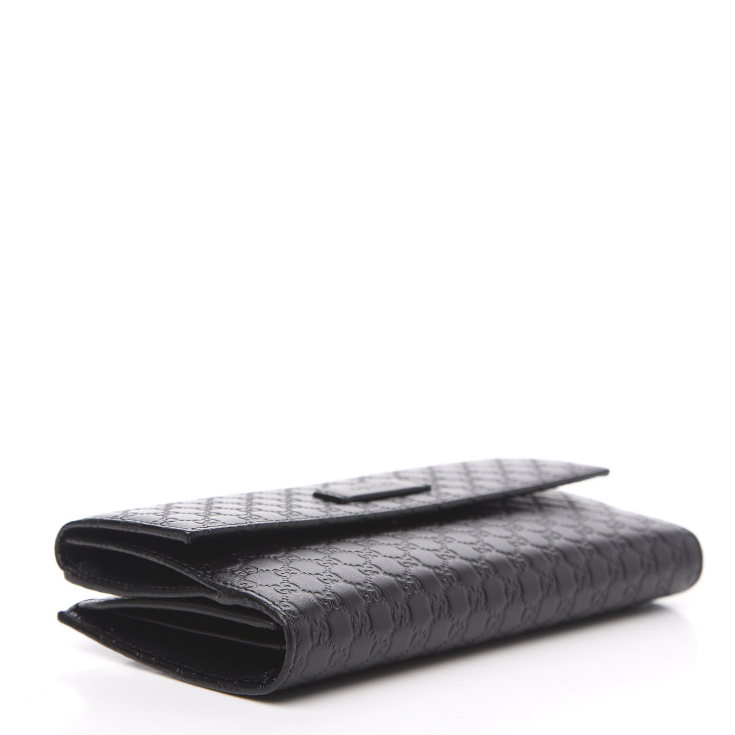 Gucci Microguccissima Continental Flap Wallet Black 3 of 9