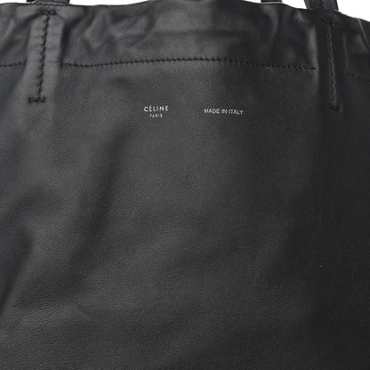 Celine Smooth Calfskin Small Coulisse Cabas Black 8 of 11
